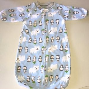 Child of mine fleece sleeper blanket